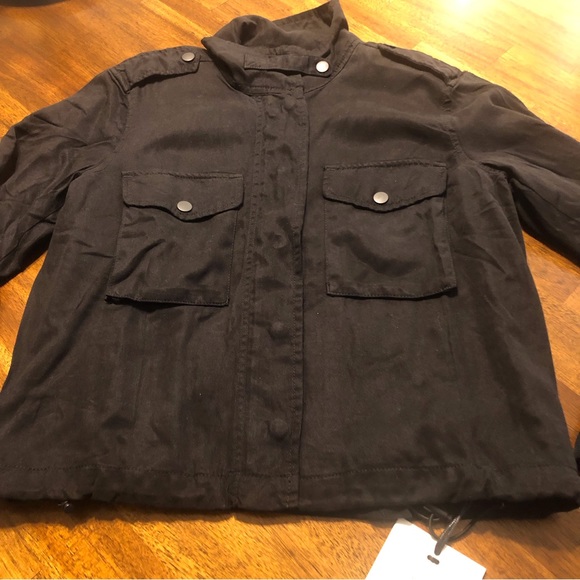 NWT Pistola Soft and Light Black Utility Jacket in size Small! - Picture 2 of 16